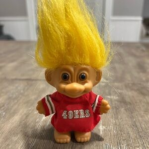 1990’s Vintage Russ San Francisco 49ers Troll Doll w/tag